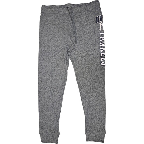 New York Yankees MLB Women's Lounge Pants Medium Gray by Campus Lifestyle - Picture 1 of 3
